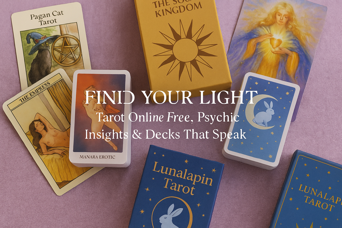 Find Your Light: Tarot Online Free, Psychic Insights & Decks That Speak