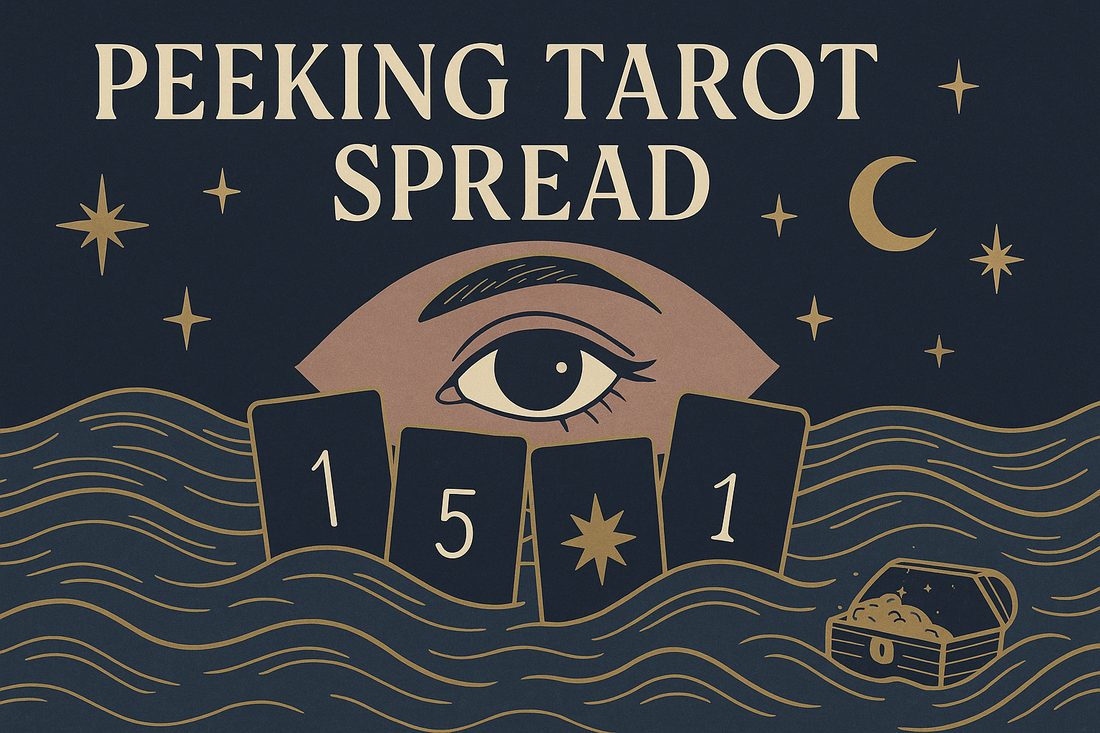 Peeking Tarot Spread: Use Tarot to Entertain and Reveal Hidden Secrets