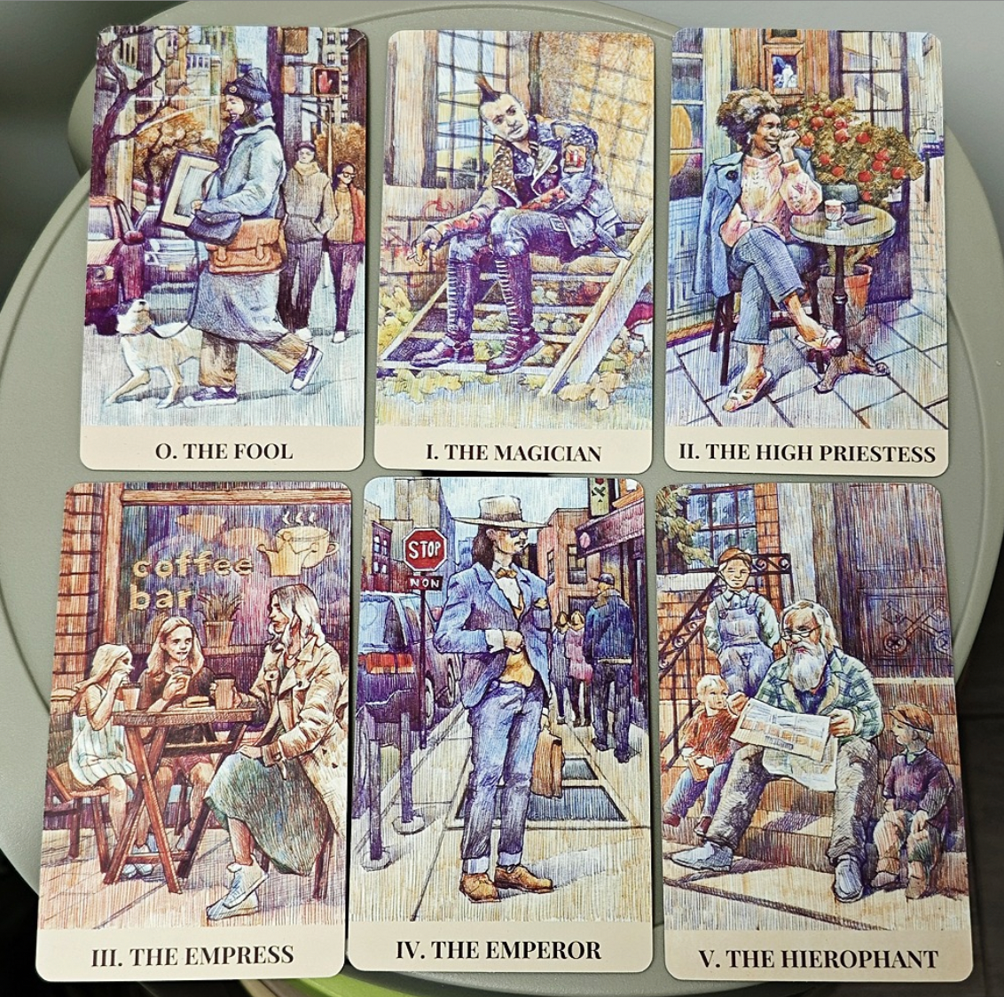 City Labyrinth Tarot